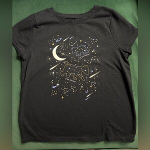 Cat & Jack Black Kids Tee